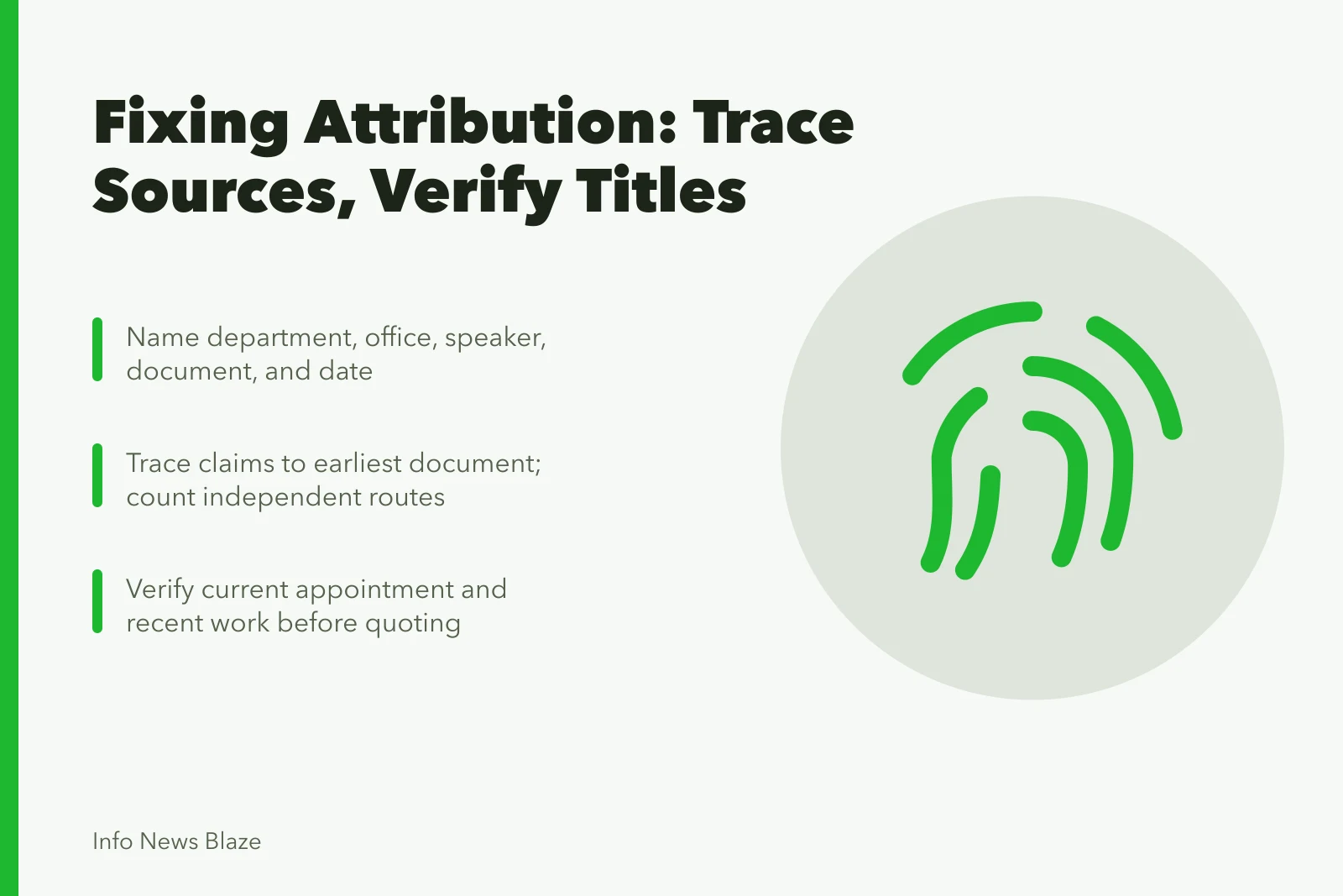Card on attribution errors: vague officials, source laundering, title inflation. 9 attribution problems that quietly distort expert quotes