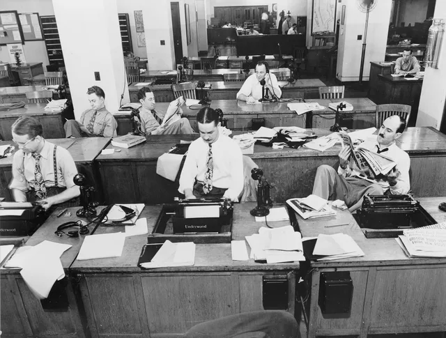 new york times journal, press room, journalist, information, actuality, communication, archive, archives, newsroom, business, journalists and men, stories, writer, rewrite writing history, historical, work, professional, report, old photo, old typewriter, typist, man suit tie, vintage, retro, old phone, old, journalist, journalist, journalist, journalist, newsroom, newsroom, newsroom, newsroom, newsroom, writer, report, old photo, old phone. Background Briefing Guide for Newsrooms