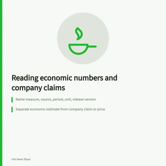 Card on reading economic numbers, claims, and revisions in reporting. Business and economic reporting: a guide to numbers and claims: the 2027 view