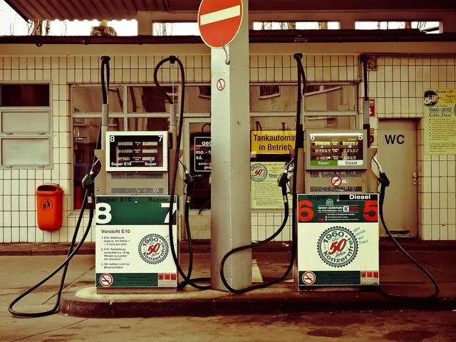 gas station, gas pumps, petrol, fuel, refuel, gasoline prices, tank, fuel pump, retro, vintage, dusseldorf, city, urban, gas station, gas station, gas station, gas station, gas station, petrol, petrol, petrol, petrol, fuel. How Carbon Prices From Cap and Trade Can Reach Gasoline Prices