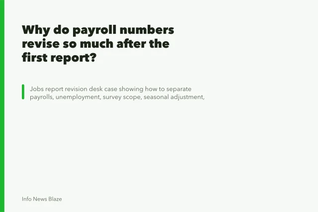 Why do payroll numbers revise so much after the first report?. Why do payroll numbers revise so much after the first report?