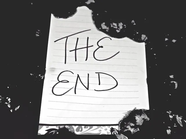 the end, note, stickies, memo, ash, memory, news, writing, saying, quote, a notice, paper, communication, message, transmission, information, announcement, info, proclamation, burn